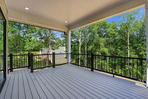 White Fawn Lane covered deck